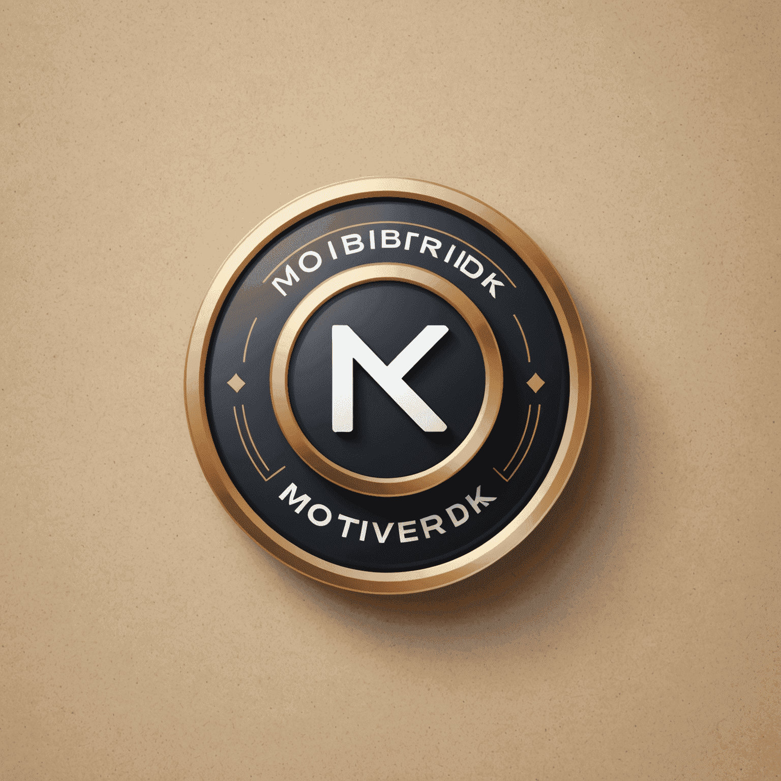 MobiVerdik logo - A stylized text with a mobile phone icon