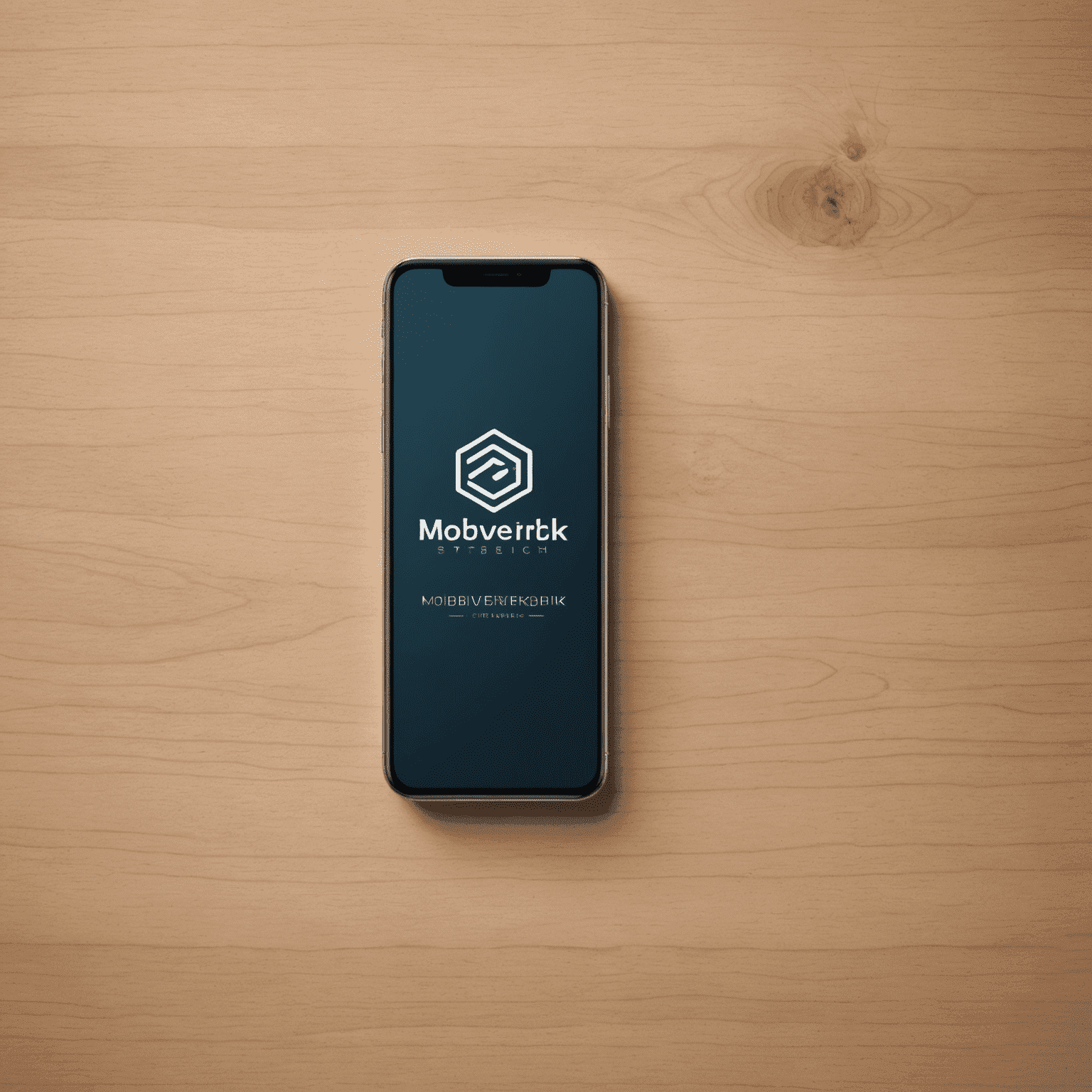 MobiVerdik logo - A stylized text with a mobile phone icon